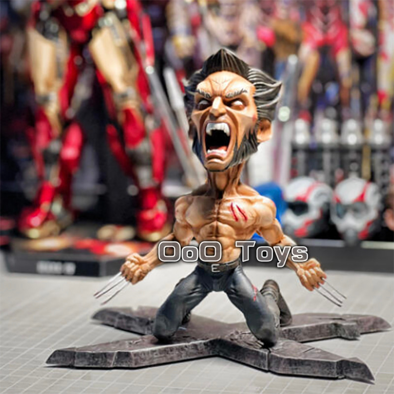 17cm Marvel Wolverine Logan James Howlett Action Figure Movie X-Men Origins Hugh Jackman Film Samura