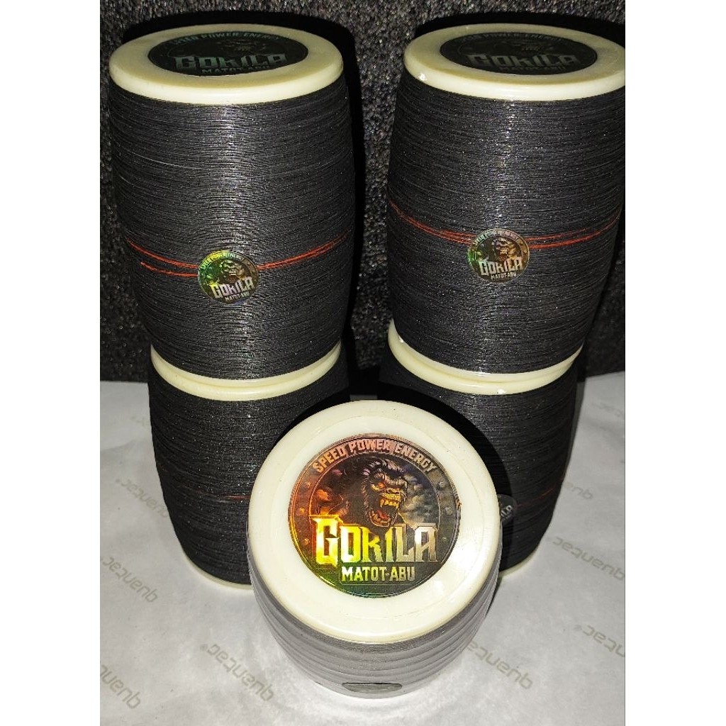 JAJAROMA  NEW Gelasan Matot Bahan Abu GORILLA Jpn 0.20  kasar gahar merang klos gading 6000 yard