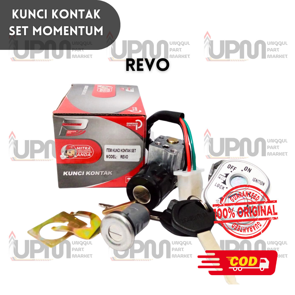 KUNCI KONTAK + SADEL REVO / REVO 100 (KVR) MOMENTUM