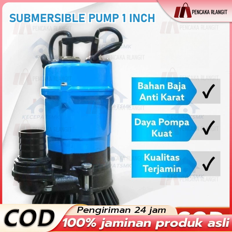 Pompa Celup Air Bersih / Kotor Submersible Pump BONCHI BON-01/POMPA CELUP BONCHI BON-01 WQD-12 MODEL