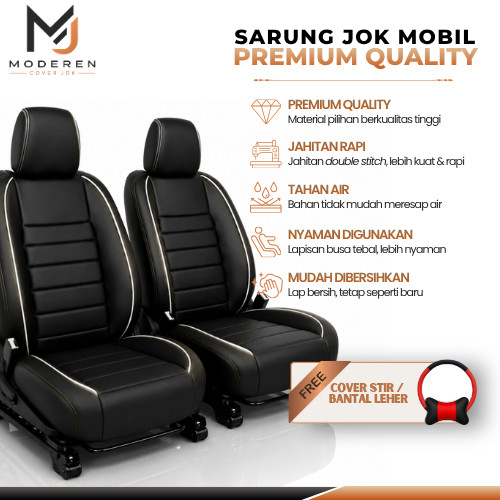 Sarung Jok 3 Baris Avanza Xenia Calya Sigra Mobilio Livina Bahan Force / MTX