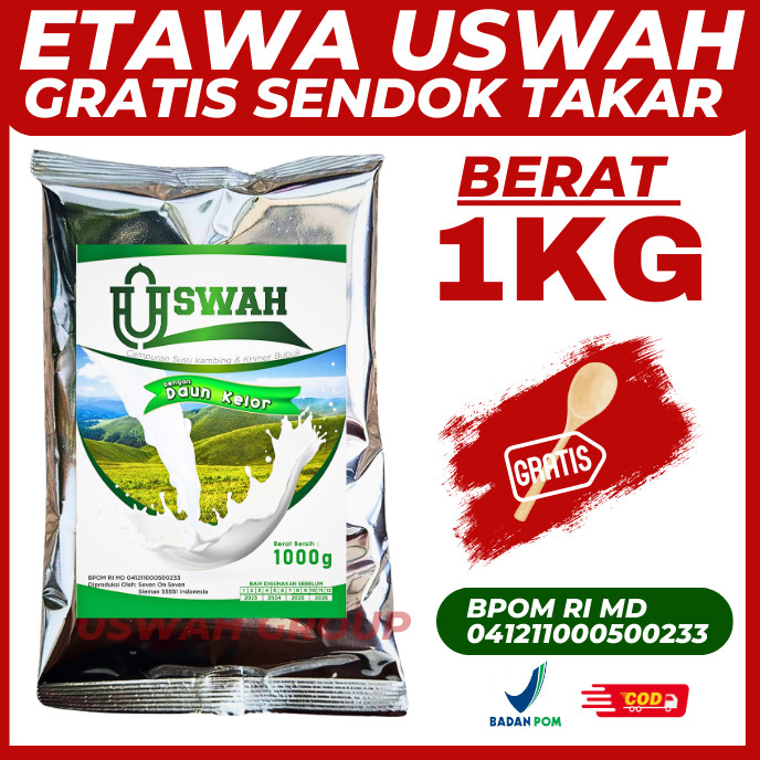 Susu Kambing Etawa Bubuk 1Kg USWAH