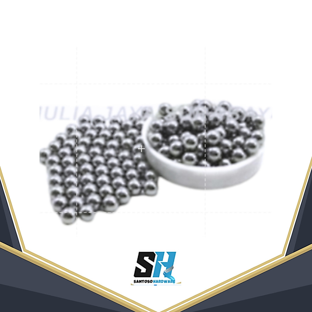 GOTRI PELOR/ GOTRI KETAPEL/ LAKER/ LAHER/ BOLA BESI/ METAL BALL  SLINGSHOT 8MM ISI 144 PCS