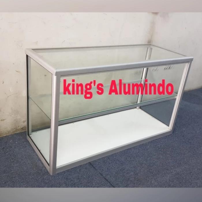 etalase warteg 1,3 meter / 130 cm / etalase warteg / etalase meja