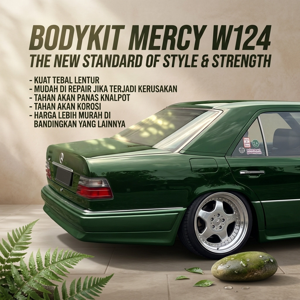 bodykit Bemper MERCEDES BENZ  bumper MercedesBenz Mercy merci W124 E220 E320 Masterpiece Master Piec