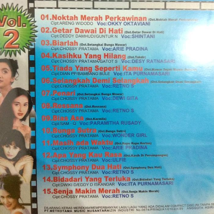 CD best of the best mega sinetron 2. desy ratnasari retno arie pradina