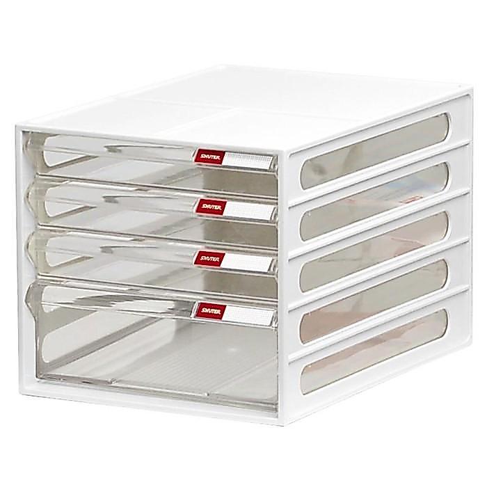 Rak Cabinet Kertas Dd-1213 Putih Shuter Desk File Organize