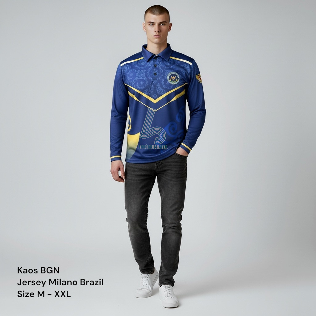 Kaos Badan Gizi Nasional Baju Berkerah SPPG - POLO KERAH SPPG - POLO SPPG - JERSEY SPPG