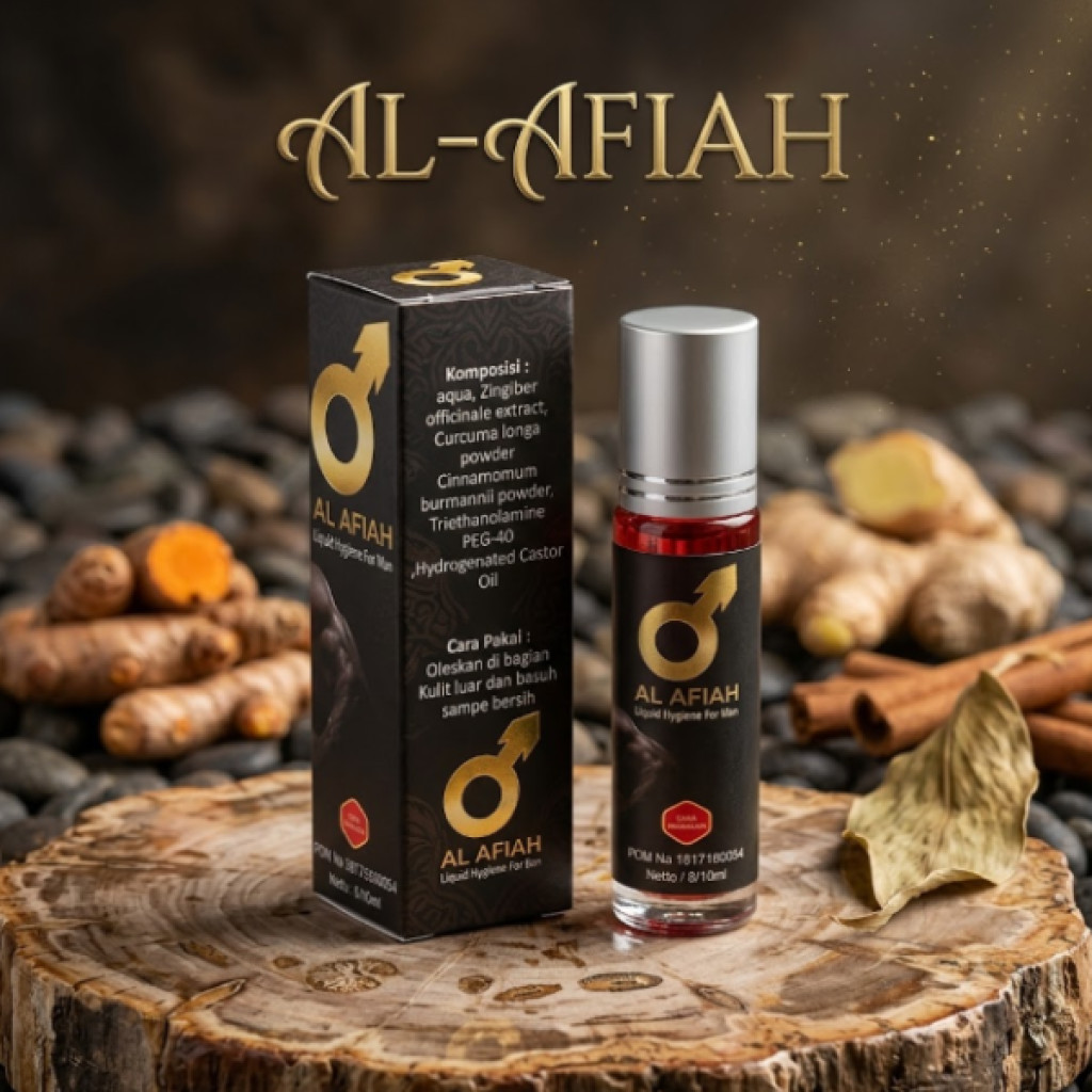 READY SIAP PAKAI [READY STOK] AL- AFIAH ORIGINAL [ DISINI AMAN ] Liquid Hygiene For Man Al Afiah 8ml