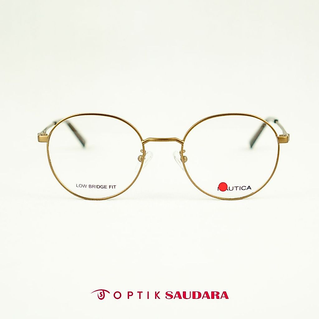 Optik Saudara - Kacamata Wanita Model Bulat Elegant F NA N7004LB 719 52