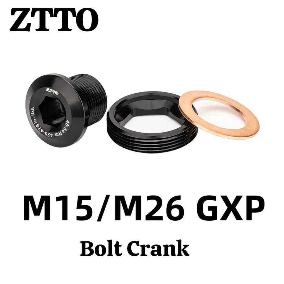 Foto Ztto Baut Tutup Cover Pengunci Penutup Crank Sram GXP M15 M26 HT2  Sepeda MTB
