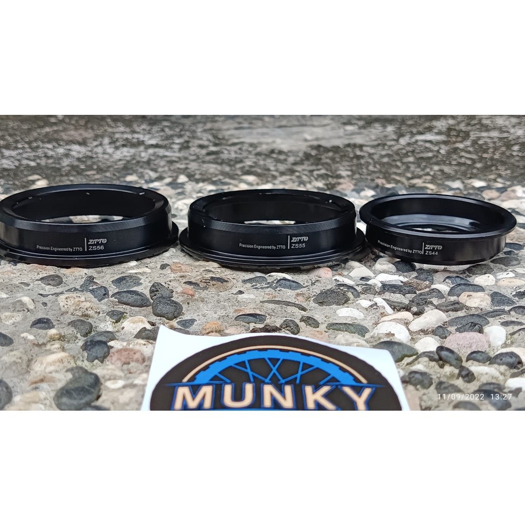 Foto Lower cup mangkokan mangkok bearing headset headtube 44 55 56 OS Taper tapered sepeda
