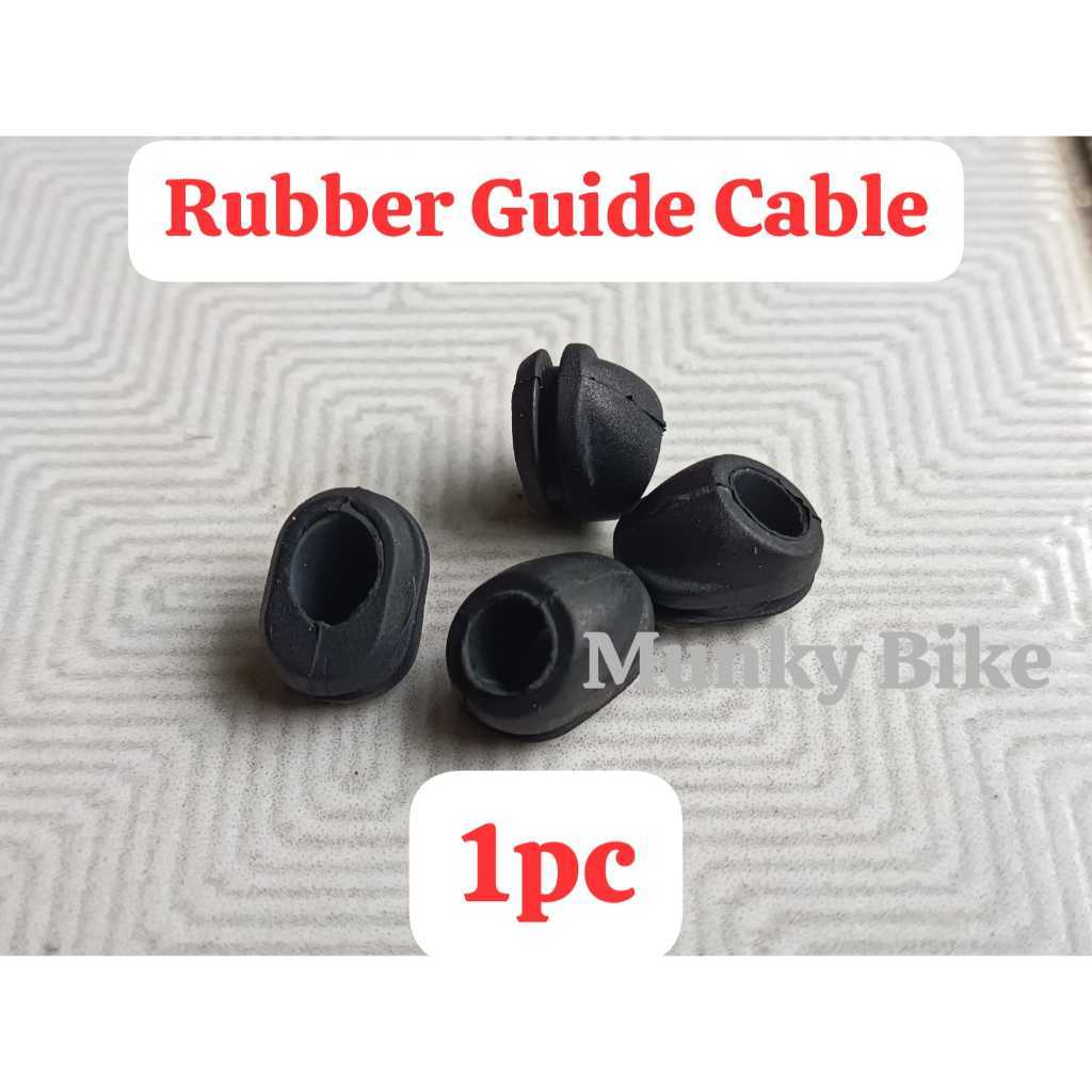 Foto Rubber Jalur Inner Cable Tutup Guide Karet Bulat Internal Kabel Frame Kabel Brake Shifter Rubber inner Sepeda Road Bike RB