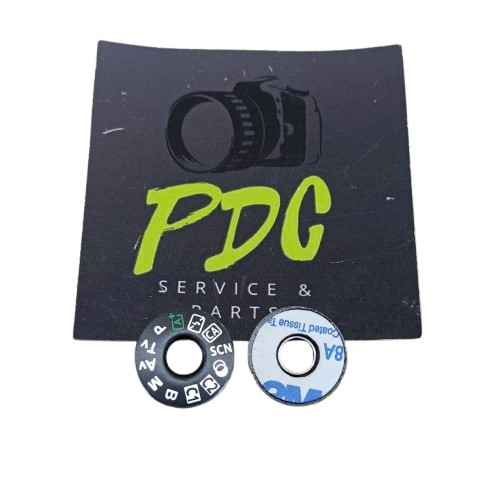 Dial Mode Plate Canon 80D
