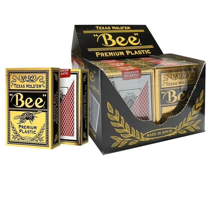 Bee Premium Plastic Playing Cards Jumbo Index Waterproof Poker Deck Card Games Card Magic Collection
