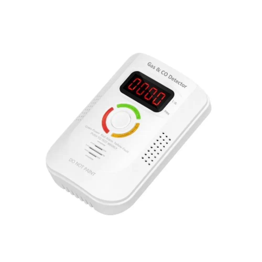 Environmental Sensors Gas Detection System Temperature Humidity Sensors LCD Display Combustible Gas 
