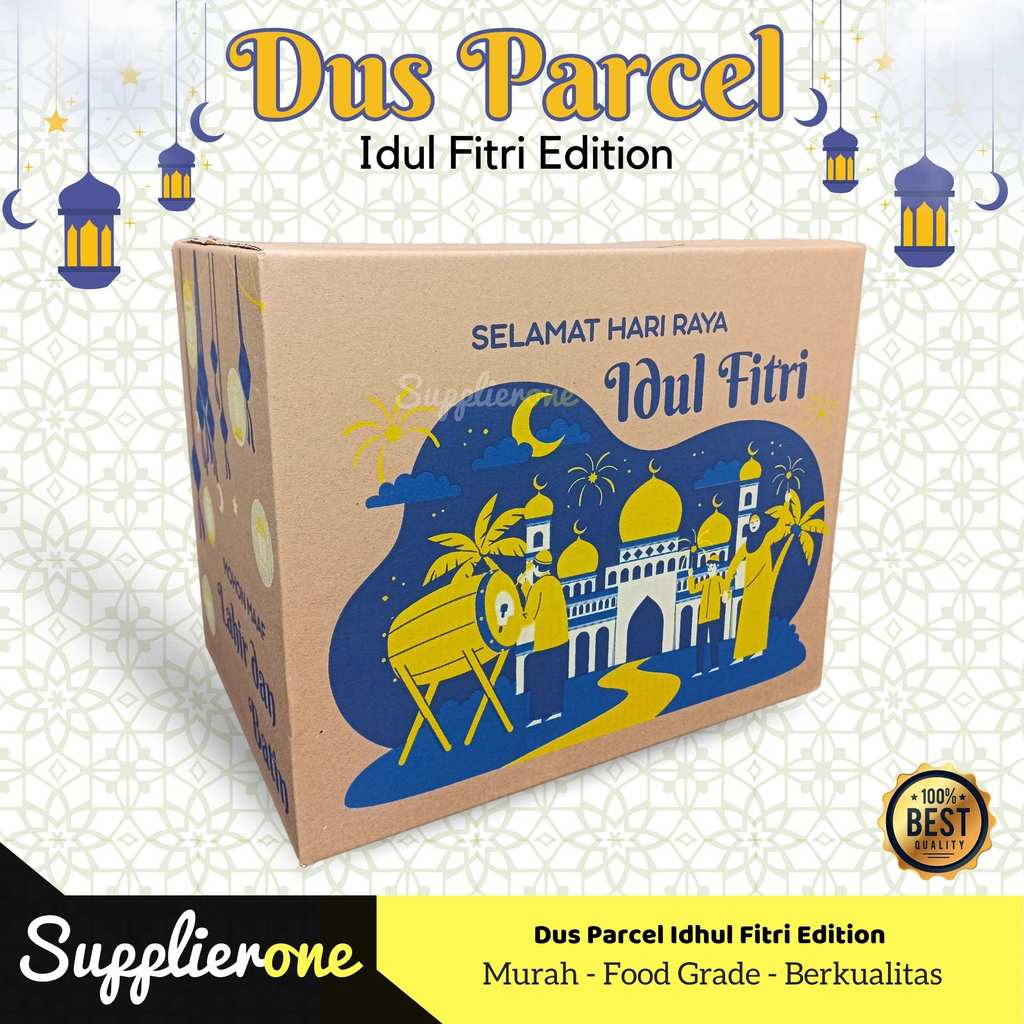 Dus Parcel 42x28x34 Motif / Kardus Parcel / Dus Parcel Idul Fitri / Dus / Kardus Parcel Lebaran / Bf
