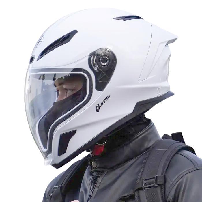 Helm Full Face Jitsu Neovision Neo Vision White