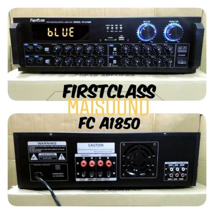 Power Amplifier Karaoke FIRSTCLASS FC A1850 fc-a1850