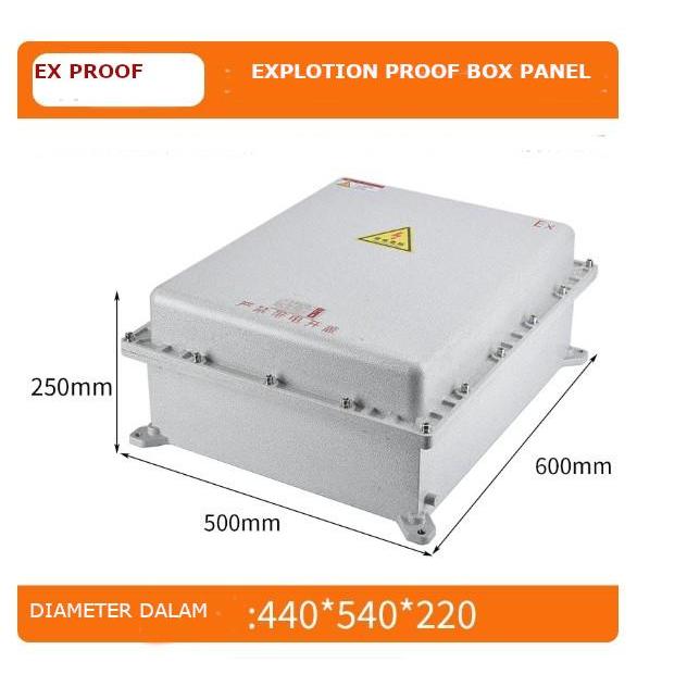 Explosion proof Junction box panel 500mm x 600mm x 250mm / explosion-proof distribution box 50cm x 6