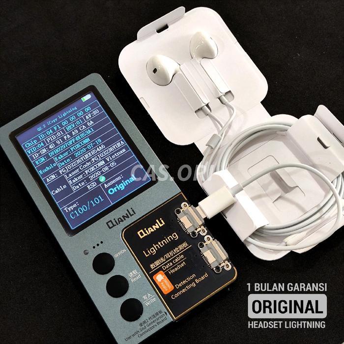 HEADSET LIGHTNING GARDE ORI, EARPHONE LIGHTNING GRADE ORI - Jack 3,5mm