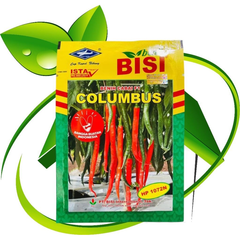 Benih Cabe Columbus F1 10gr Buah Besar Panjang dan Lentur