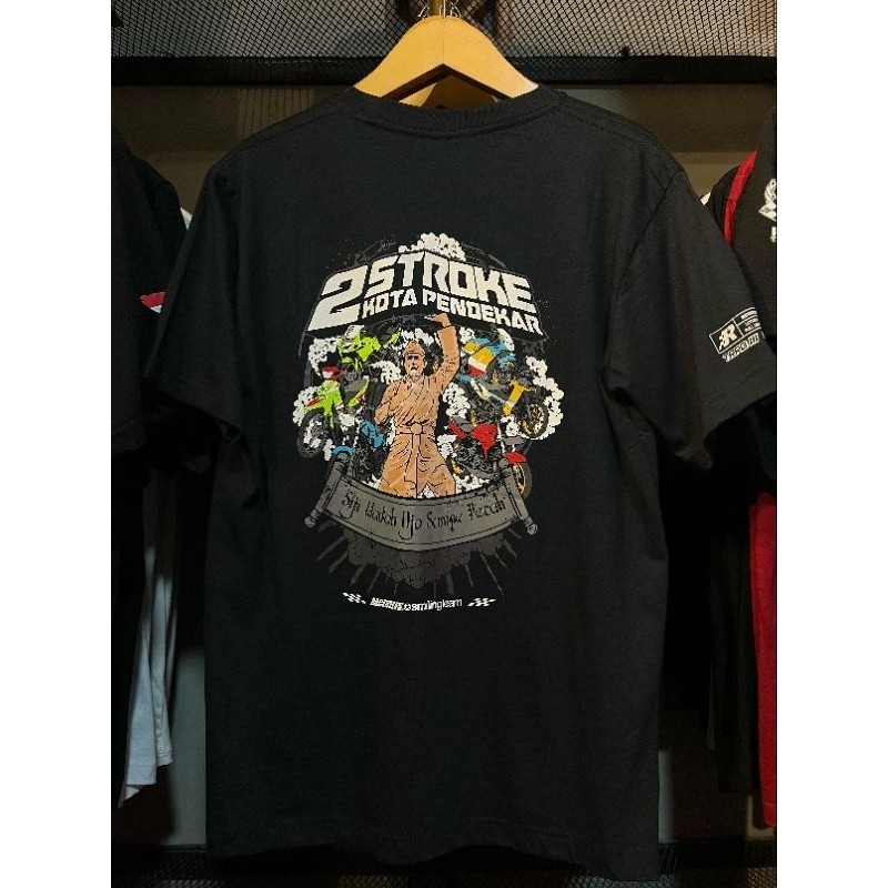 KAOS T-SHIRT TWO STROKE KOTA PENDEKAR VOLT 002