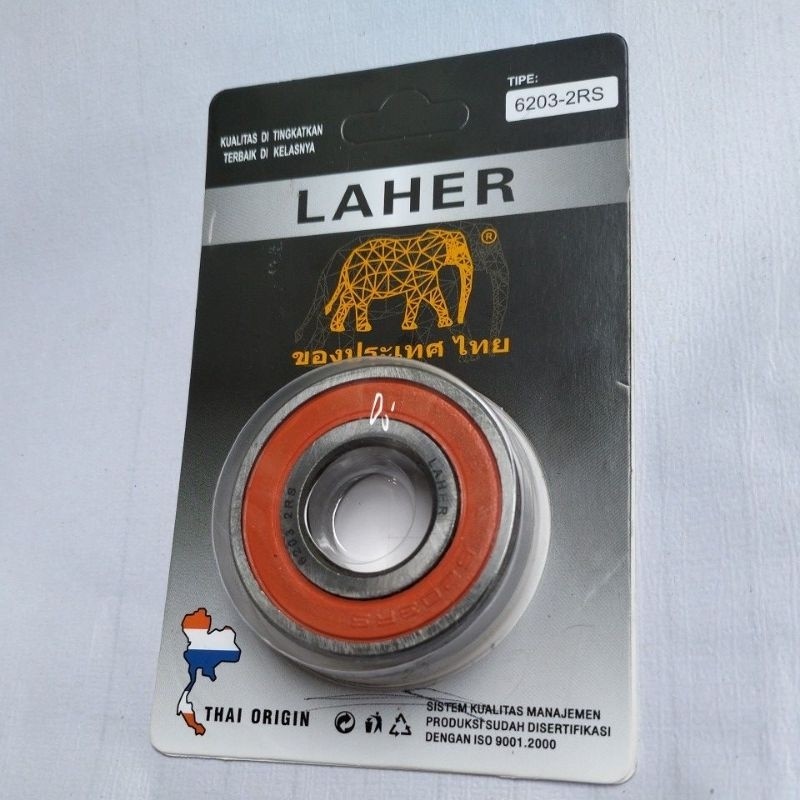 Bearing Laher 6203 2RS Untuk Motor Supra X 125