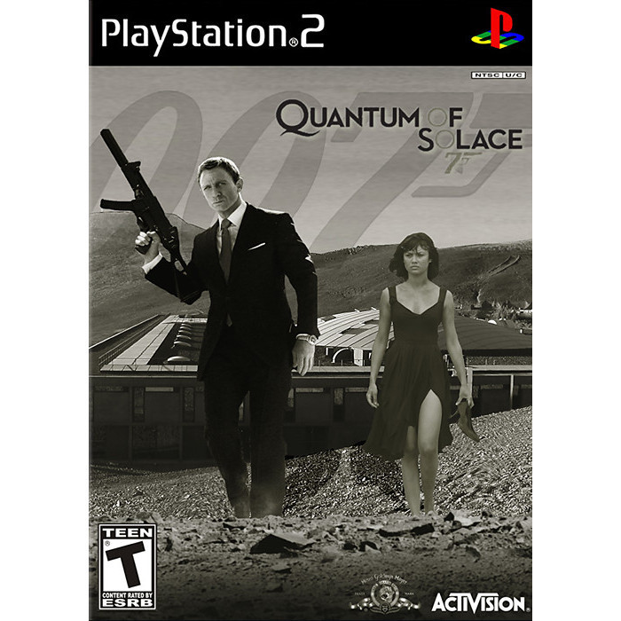 DVD Game PS2 - 007 Quantum of Solace