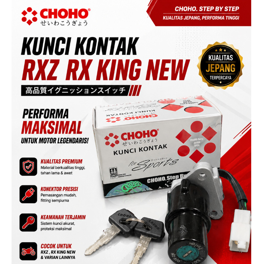 SJM PART KUNCI KONTAK RX KING NEW/RXZ/SCORPIO COHO/CHOHO