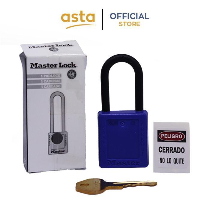 Padlock-Master Lock-406--Blue/ Biru