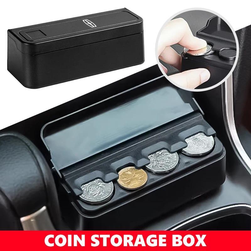 Car Coin Storage Box Multifunctional Dustproof Organizer Boxs Auto Accessories For Lincoln MKZ MKX N