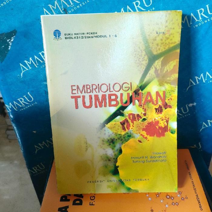 ORIGINAL BUKU EMBRIOLOGI TUMBUHAN UTE