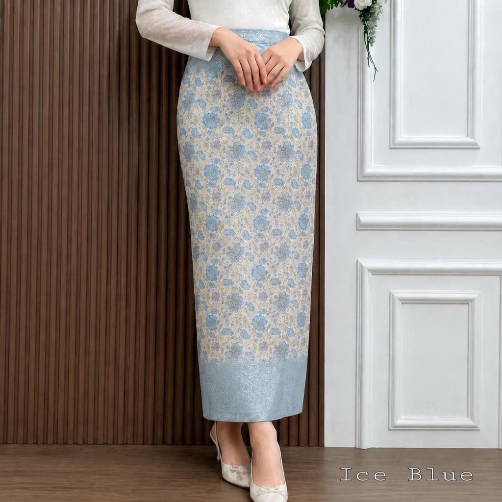 ROK SPAN SONGKET DUBAI/ rok songket PREMIUM/ rok songket soft colour