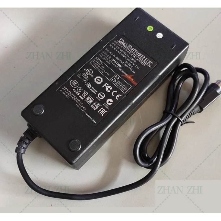 EDAC24V5A power adapter EA11203B charger cable DC24V120W DC transformer