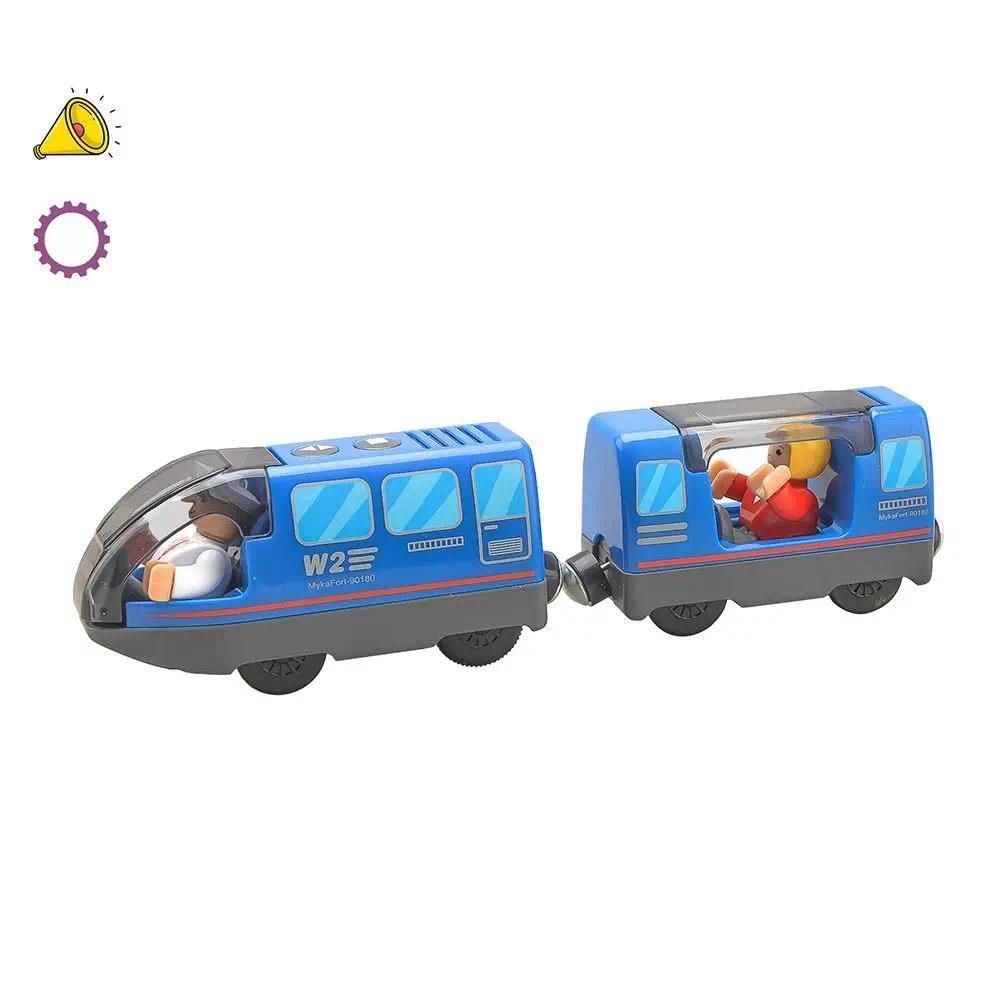 Car  Funny Children's  Compatible With Brio Wooden Train Track Battery Operated  Train
