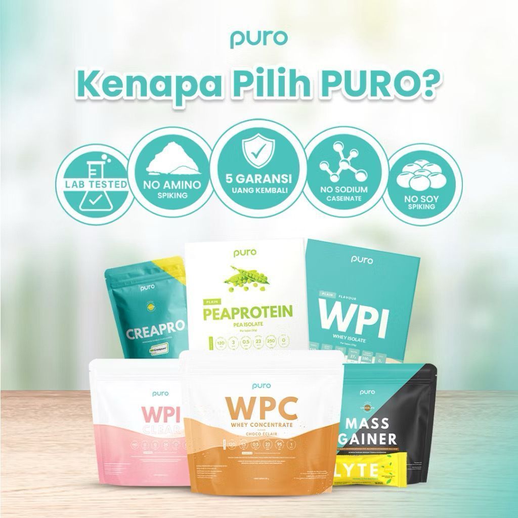 [MUNDAE] Whey Protein Concentrate PURO WPC WPRO 300g
