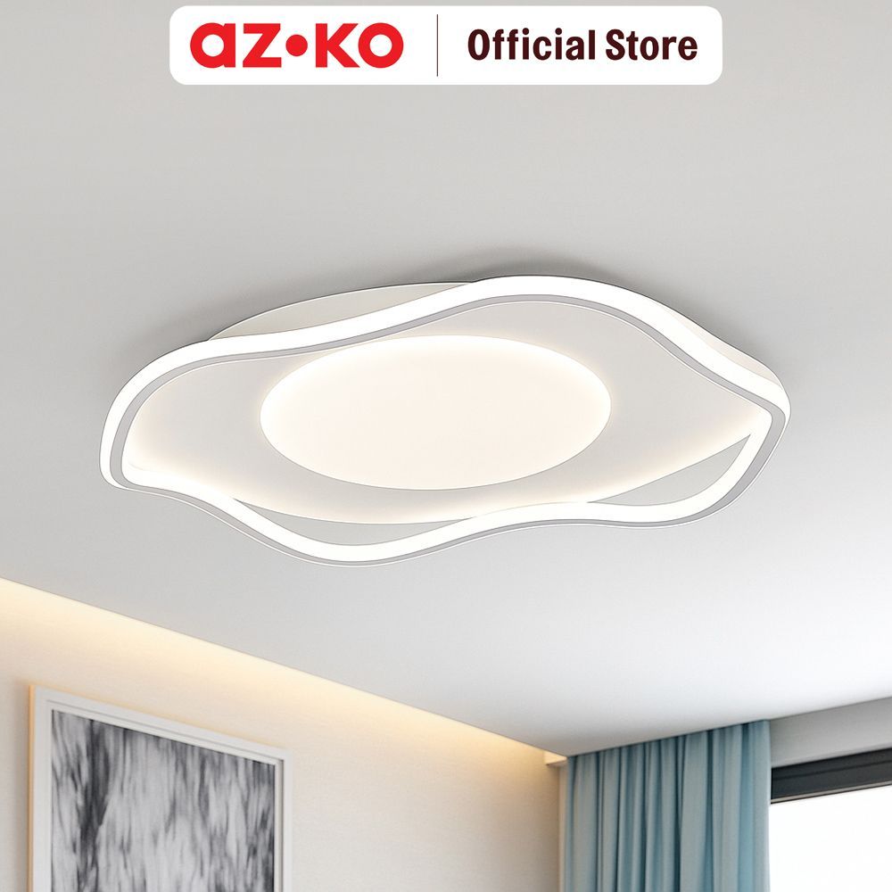 AZKO Eglare Skylar Lampu Langit-Langit LED 3CCT Ceiling Lamp Flush Ceiling Light Lampu Plafon Overhe