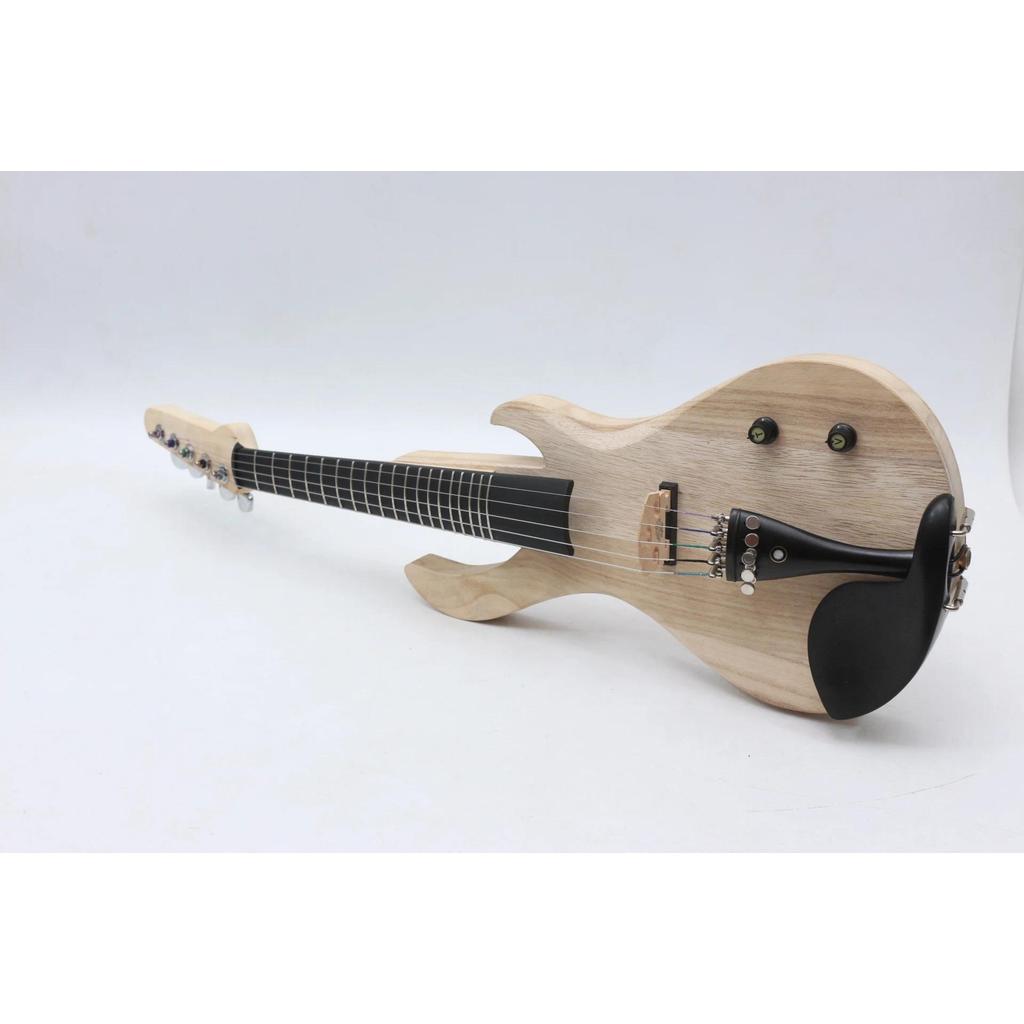 5 String fret  guitar head  Electric Violin New 4/4 guitar shape Solid wood Powerful Sound fret EV20
