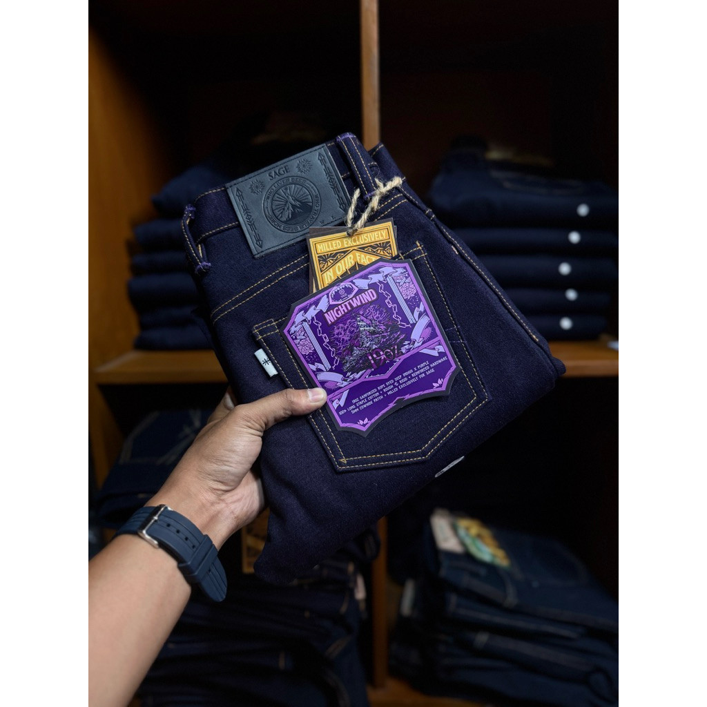 SAGE DENIM - NIGHTWIND 19oz Sanforized