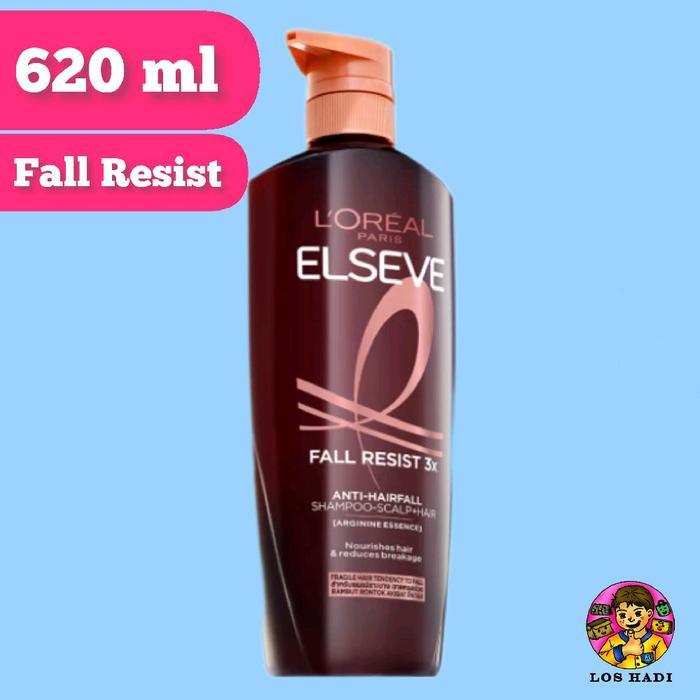 Loreal Paris Shampo Elseve Fall Resist 3X Anti-HairFall shampoo 620 ml - New 620 ml