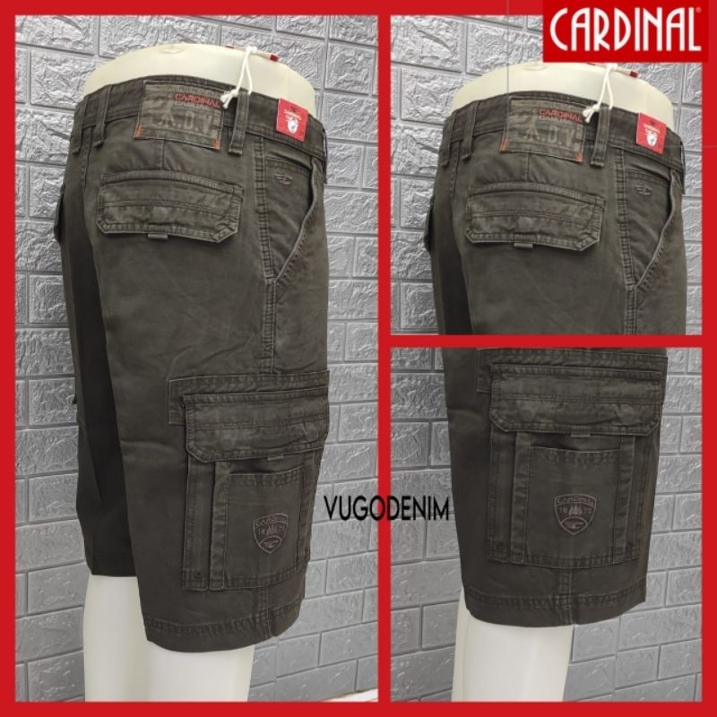 CARDINAL size 40-46 bigsize CELANA PENDEK CARGO PRIA  /  CELANA CARGO PENDEK CARDINAL / CELANA PENDE
