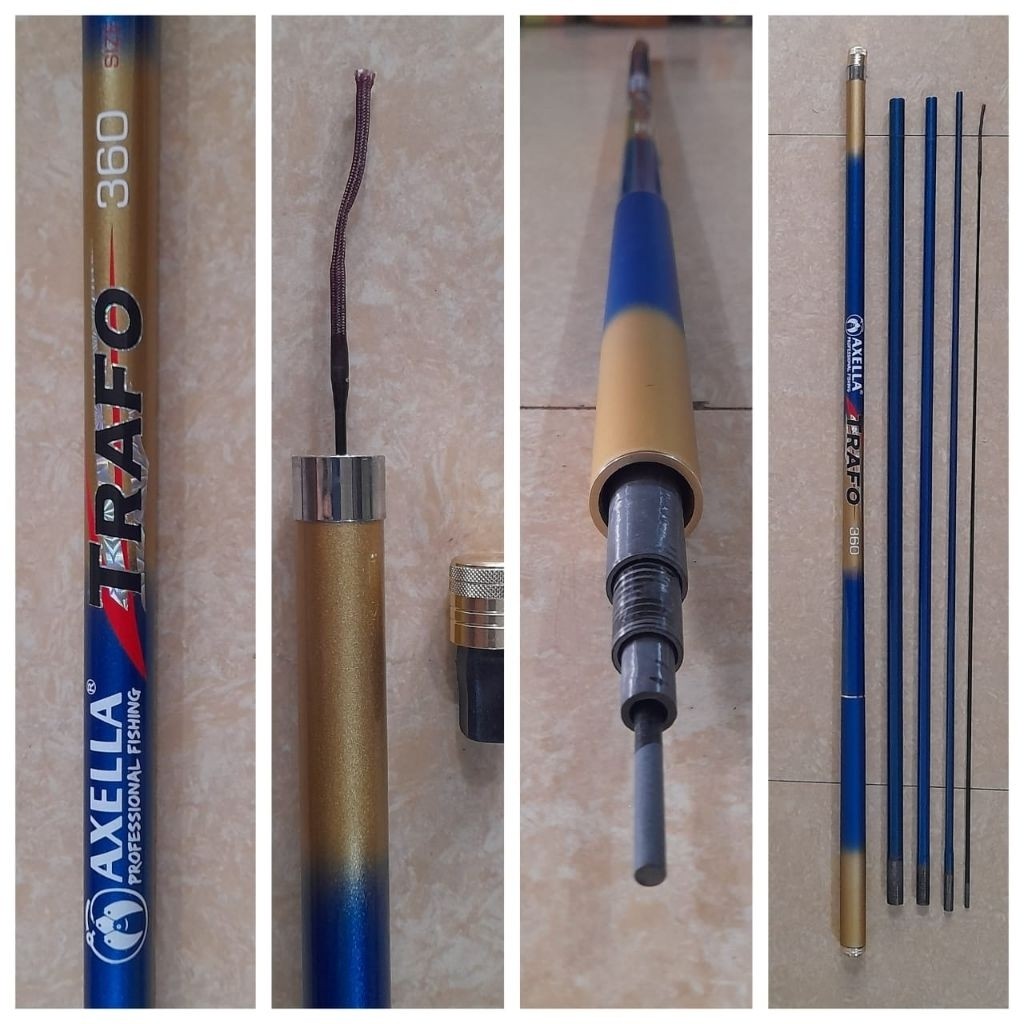 Axella Trafo Joran Tegek Carbon Kaku Cocok Untuk Lele