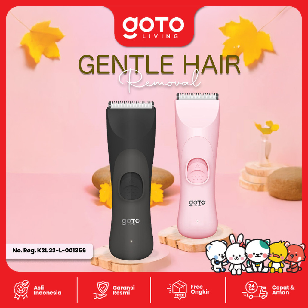 Goto Miyu Body Trimmer Mesin Pencukur Alat Cukur Bulu Rambut Elektrik