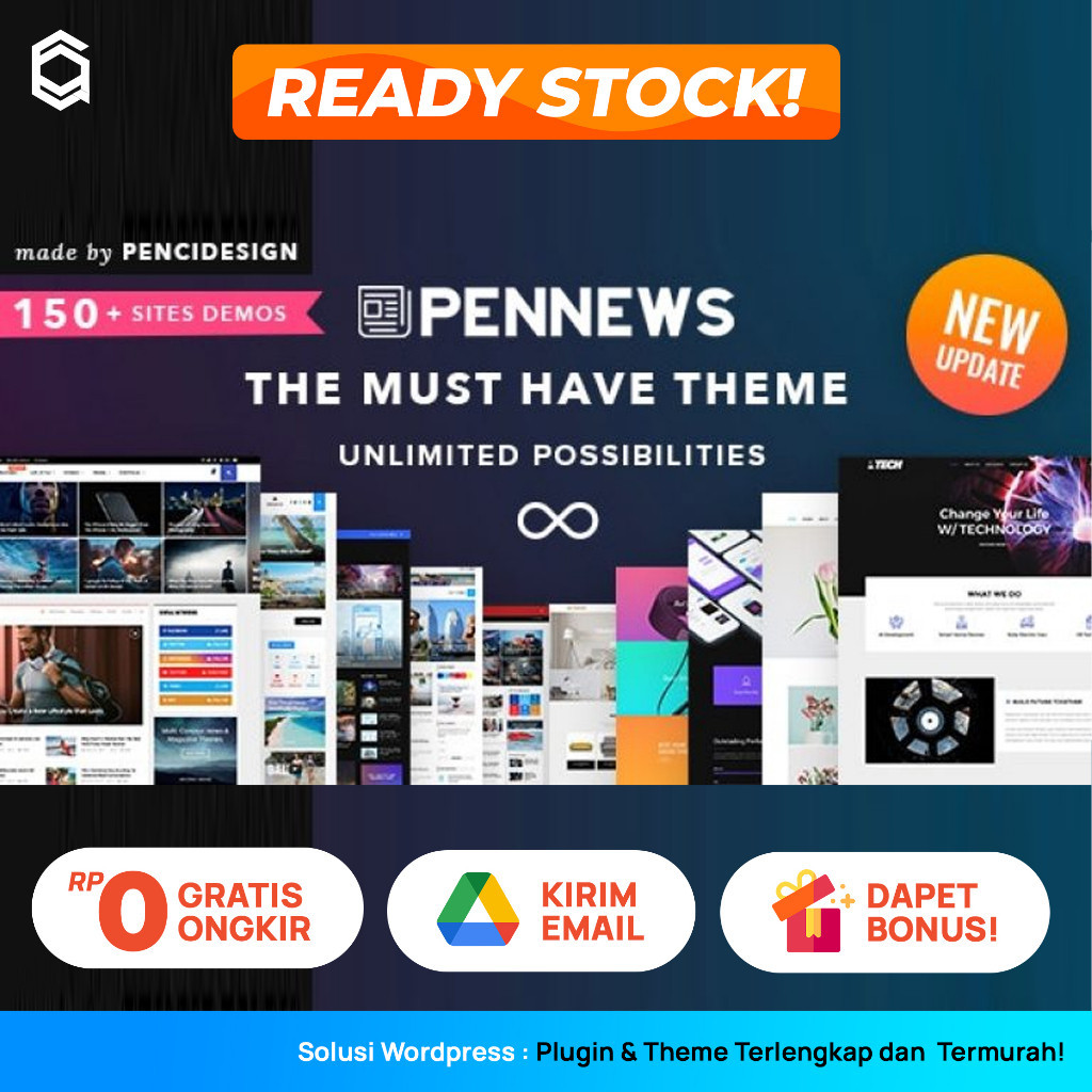 PenNews Theme Wordpress Premium News Magazine Business ORIGINAL PRODUCT