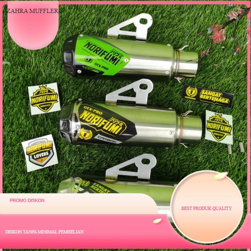 SILINCER NORIFUMI GTX PRO UNIVERSAL INLET 50 MM UNIVERSAL NORIFUMI GTX PRO