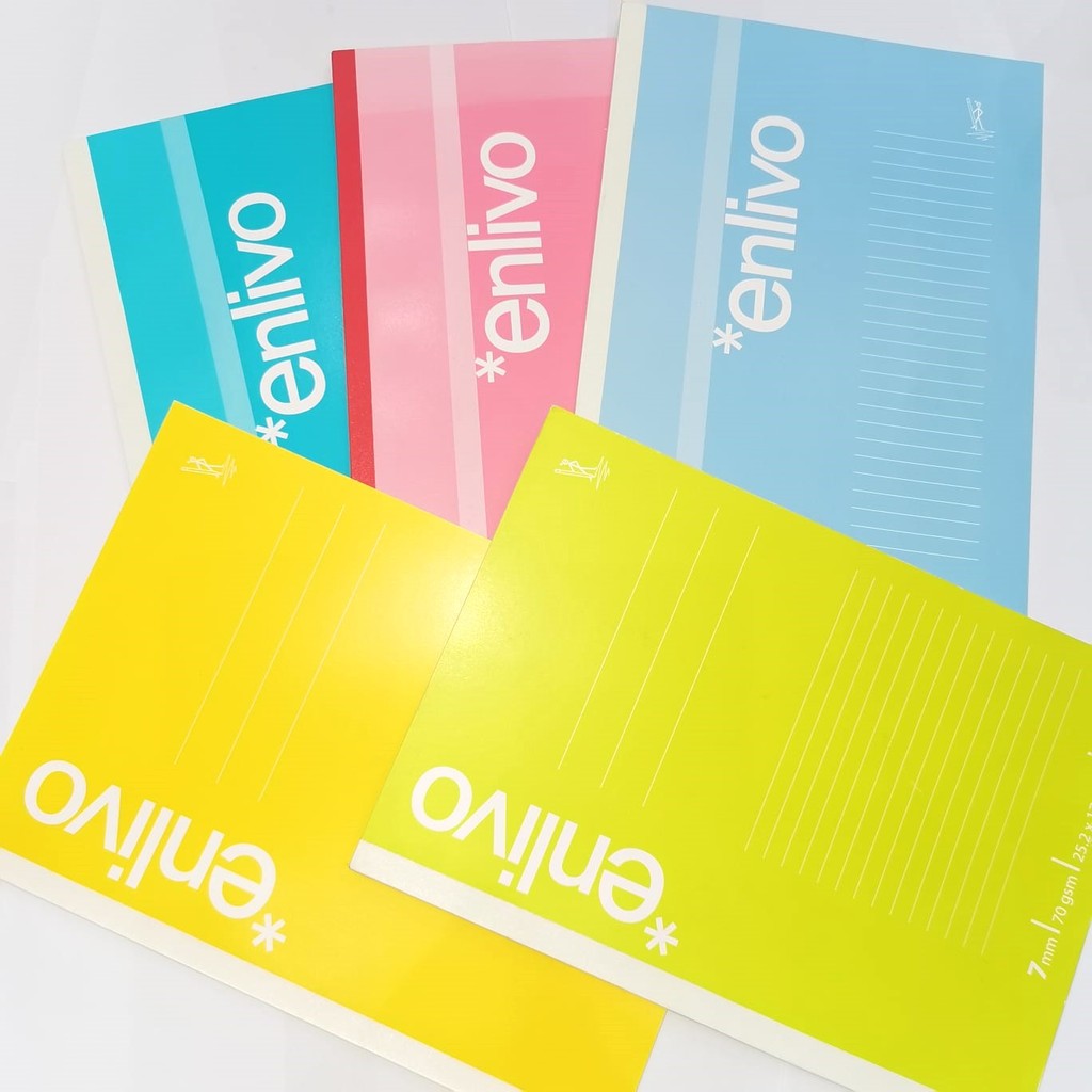 Buku Tulis Merek Enlivo isi 40Lbr
