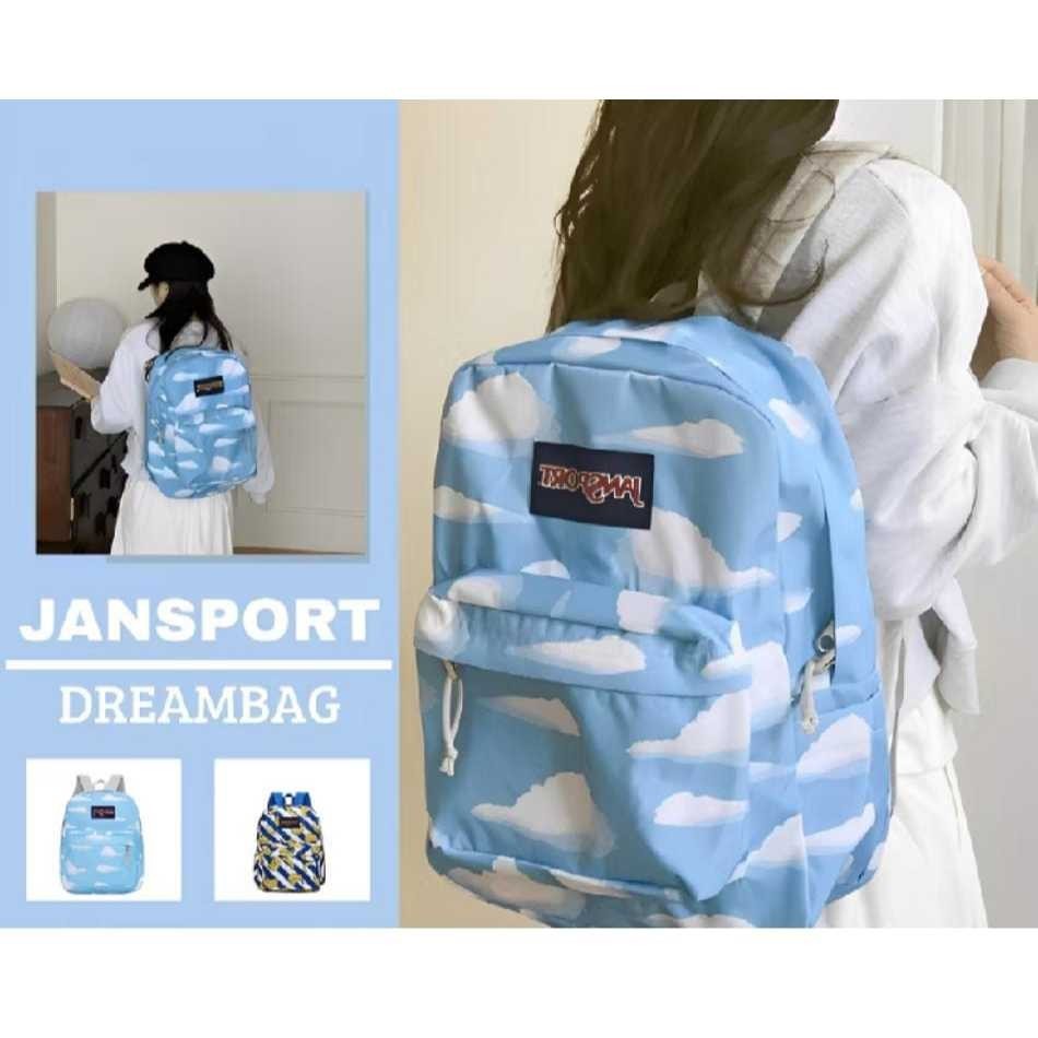 JanSport Original Korea Backpack 26L Nylon / MOTIF AWAN