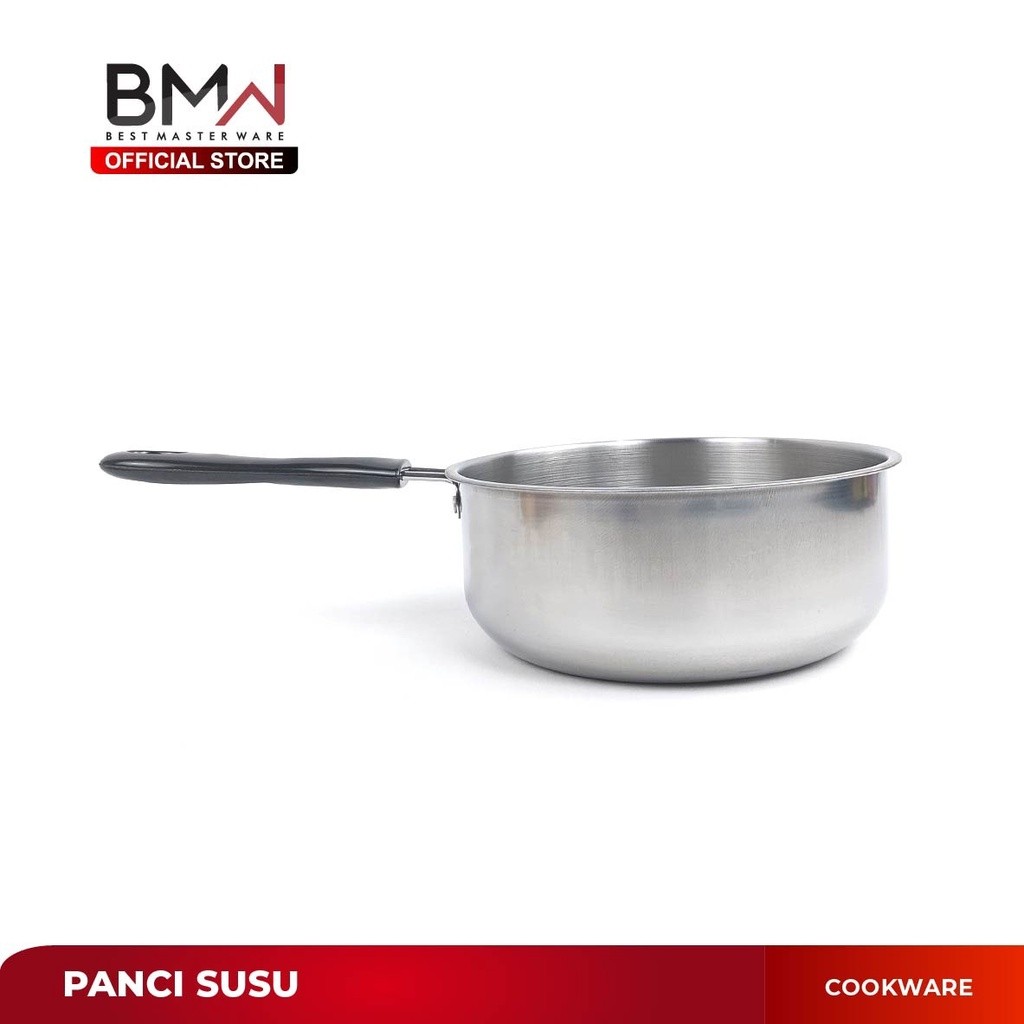 Promo BMW Kitchen Ware - Panci Sop Stainless Steel Panci Masak Mie Rebus Panci Sup Panci Susu Tebal