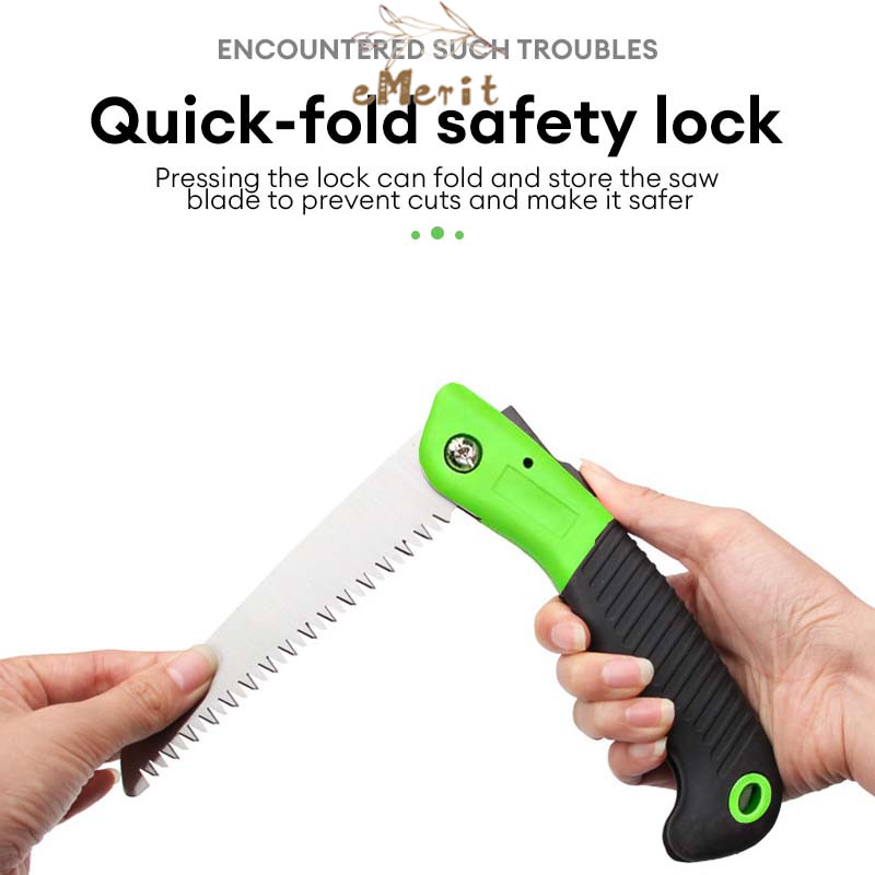 310mm Gergaji Lipat Import Portable/Gergaji Kayu Lipat/Lipat Gergaji/Folding Saw/Gergaji Pohon/Sk5 L